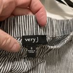 Very J  Striped Off-Shoulder 3/4 Sleeve Blouse Photo 2