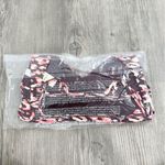 Aerie OFFLINE By  Goals Plunge Sports Bra NWT Maplewood Animal Print size Large Photo 5