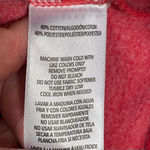 Tommy Hilfiger Sport sweatshirt sweater cropped Red Sz L Photo 6