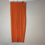 Athleta Brooklyn Ankle Pants High Rise Size 6 Orange Pull On Photo 5