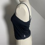 Free People Movement Black One Shoulder Ruched Tank Top | NWOT | Size M Size M Photo 5