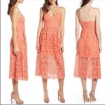 ASTR The Label Coral Lace Midi Dress size XS Photo 1