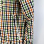 Liz Claiborne  Lizgolf Pullover Half Quarter Zip Windbreaker Jacket Plaid Large Photo 5