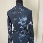 #113 ECHO MALIBU yoga wrap top Blue Size M Photo 6