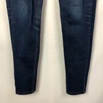 ZARA  Dark Wash High Rise Skinny Jeans 10 Photo 4