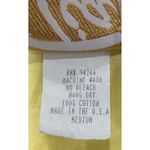 Vintage Resort Vacation Palm Tree Dress Applique Sequin Embroidered Tia Design M Yellow Size M Photo 3