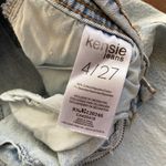 Kensie  The Mila High Rise Straight Stretch Light Wash Jeans Photo 2