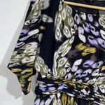 Taylor abstract‎ dress watercolor size 6 hidden back zipper Photo 1