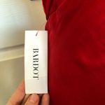 Bardot NWT Fire Red  Amalfi Maxi Slip Dress Size US 10 Photo 4