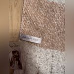 Charlie Paige NWT Neutral Plaid Scarf 🧣 Photo 7