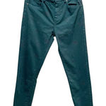 Loft Modern Skinny Floral Print Jeans Teal Green Women’s Size 4 (27) Photo 0