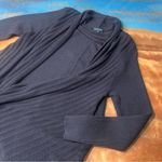 Eileen Fisher Wool open front draped Cardigan sweater Brown XL Photo 1