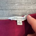 John Mark  Burgundy Sleeveless Knit Top F30 Photo 2