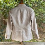 J.Crew Women's Helena Blazer Linen Blend Khaki Size 0 Photo 1