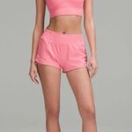 Lululemon Size 6 Hotty Hot High-Rise Lined Shorts 4” in Sakura Pink Photo 0