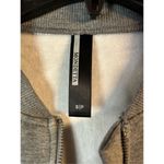 Mondetta  Jacket Womens Small Full Zip Long Sleeve Thumb Holes Gray Pockets (0101 Photo 4