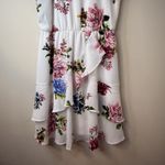 Iz Byer  Women's Floral Sleeveless Elastic Waist Ruffle Summer Dress‎ Size M # Photo 3