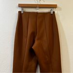 Good American Women's Slim Flare Scuba High Rise Pants In Burnt Caramel Size M Photo 7