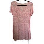 Billabong Women's Short And Sweet Pink Floral Mini Dress- Size S Photo 3