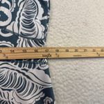 Title Nine  Leaf Print Sleeveless Dress Fit and Flare Casual Cute Large Photo 4