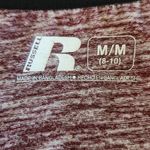 Russell Athletic  Virginia Tech Short Sleeve Tee Size Medium Hokies T-Shirt Photo 5