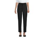 Lands' End  Black High Rise‎ Pintuck Pencil Ankle Pants Women's Size 18W Photo 1