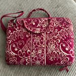 Vera Bradley Floral Red and Cream Laptop Sleeve Photo 4