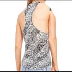 Free People  Coco Animal Print Sleeveless Halter Racerback Top Photo 2