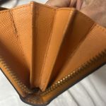 Coach  Tan/ orangish Leather Wallet Photo 15