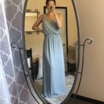 Show Me Your Mumu NWT Kendall steel blue maxi dress SMALL FLAWED Photo 8