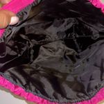 LANCOME PINK QUILTED DRAW STRING BAG VERY VERSATILE MANY USES Photo 4