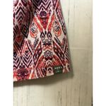 Title Nine  Matahari Geometric Short Sleeve Shirt Logo Pink Size XS Photo 3