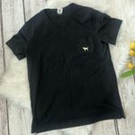 PINK - Victoria's Secret Pink By Victoria’s Secret Campus Crew Neck Signature Dog Tee Shirt Size Large Photo 3