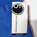 Five Dancewear Pants NWT Jogger Hip Hop Dance Activewear Adult Petite Small XS Blue Photo 3