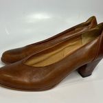 Nine West Vintage pumps brown leather dressy professional business womens size 9 Photo 2