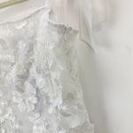 Lulus  Emphatically Adorable White Floral Tie Strap Mini Dress Party Medium NWT Photo 13