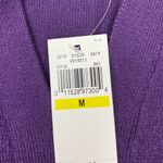 Van Heusen  V-Neck Purple Sweater Size M NWT Photo 6