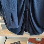 Feel the Piece Terre Jacobs Waffle Knit Modal Thermal Dolman Sleeve Cardigan Top Photo 3