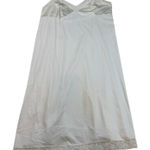 Vanity Fair Vintage Full Slip Lace Trim White Nylon Antron III Size 42 L Photo 0