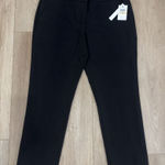 Amanda & Chelsea NWT Size 12 Contemporary Fit Low Rise Waist Ankle Pant Black Photo 0