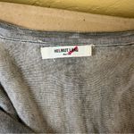 Helmut Lang  Tie Dye Drape Linen Cardigan Photo 6