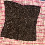 Divided  Size L Gold Glitter Sweetheart Tube Top Photo 6