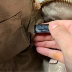 Michael Kors  Pale Pink Leather Domed Satchel Handbag Crossbody Gold Chain Photo 10