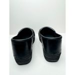 Dansko  Clogs Size 8US Matte Black Leather Comfort Slip On Professional Shoes Photo 5