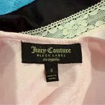 Juicy Couture  Black Label Short Sleeve Satin Color Block Blouse Top Size S NWOT Photo 4