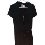 No Boundaries New  Black Gold Shorts Utility Jumpsuit Romper vacation resortwear Photo 3