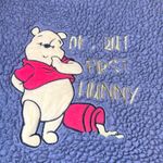 Disney Winnie the Pooh "Ok But First Hunny" Sherpa Sweatshirt Womens 3X Cozy Photo 4