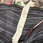 Lululemon RARE Run the World 7/8 Tight Leggings Cyber Stripe Naval Blue Womens10 Photo 3