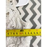 Charlotte Russe Small Boho Patchwork Blouse – Leopard & Floral Print, 3/4 Sleeve Photo 3