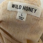 Wild Honey Yellow Spaghetti Strap Top Photo 4